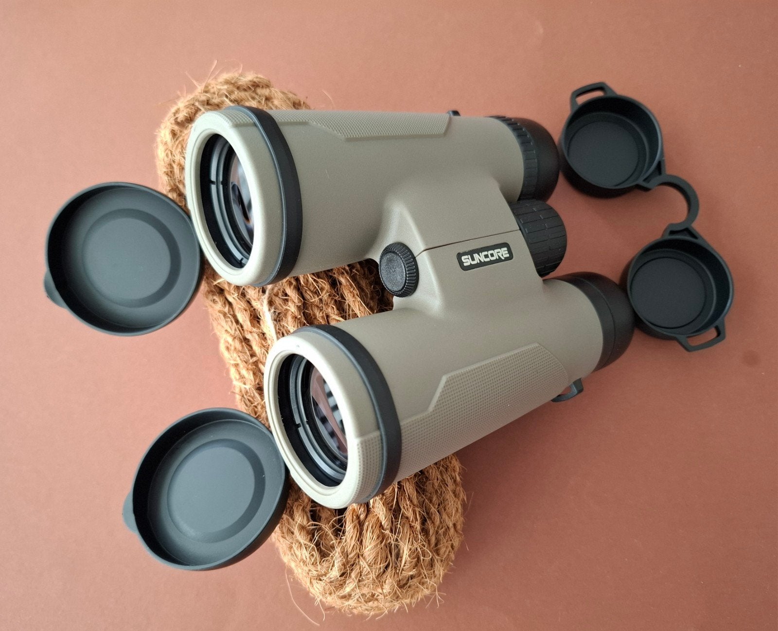 Suncore Explore 10x42 HD/Fog-Waterproof/Lichtgewicht/Compact, Dakkant (recht), Nieuw, Ophalen of Verzenden, 8 tot 12x