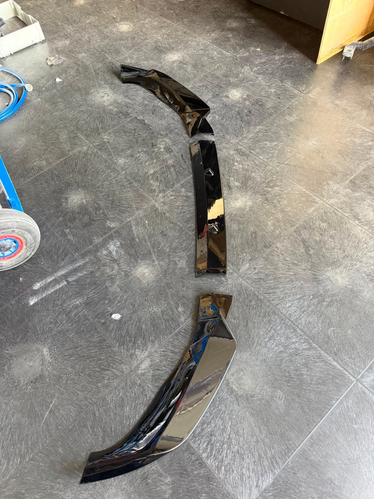 BMW iX3 G08 Onderlip Voorbumper - Sportieve Upgrade, Ophalen, Voor, Nieuw, Bumper