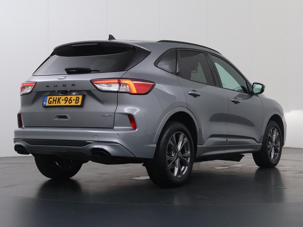 Ford Kuga 2.5 PHEV ST-Line X | Trekhaak | Winterpakket | Cru, Auto's, Ford, 14 kWh, Gebruikt, 4 cilinders, Leder en Stof