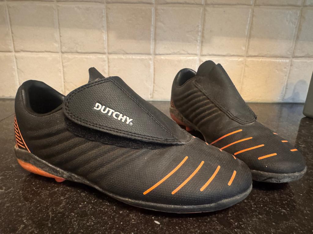 Voetbalschoenen, maat 32, Sport en Fitness, Voetbal, Maat XS of kleiner, Ophalen of Verzenden, Zo goed als nieuw, Schoenen