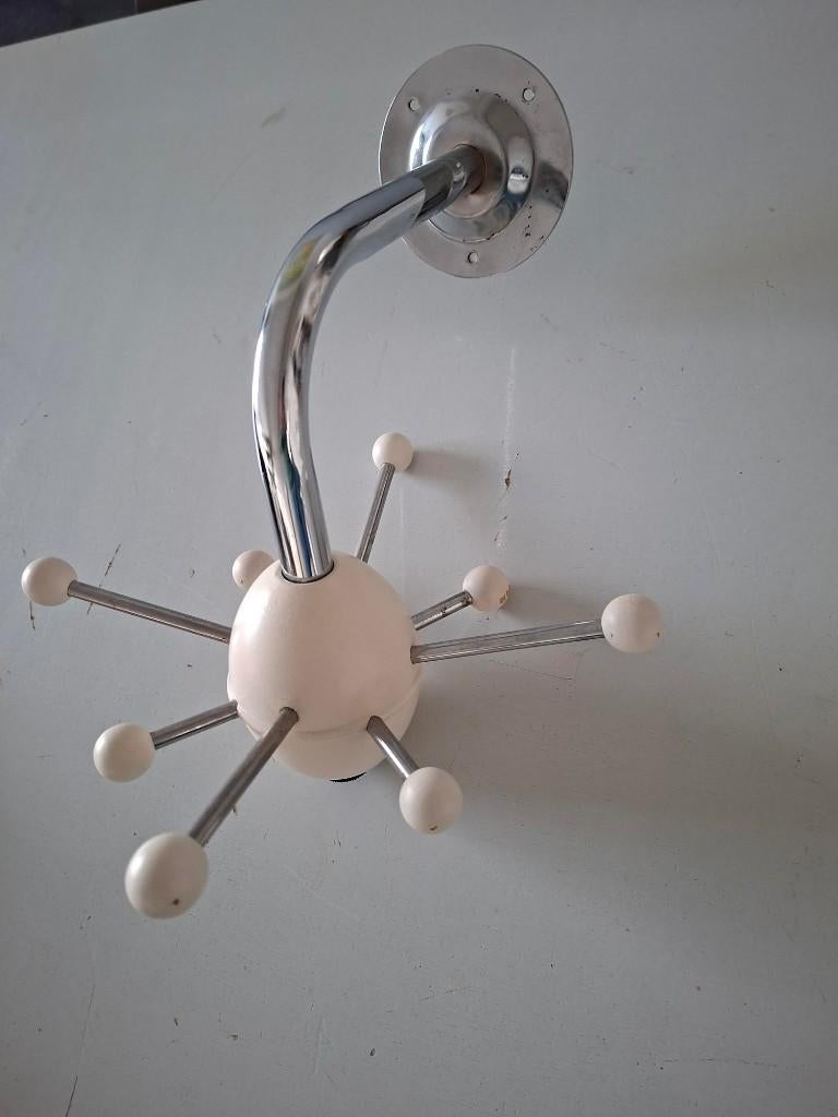 vintage Sputnik kapstok wandkapstok Mina Ikea retro jaren 80, Wandkapstok, Gebruikt, Ophalen of Verzenden, Minder dan 100 cm