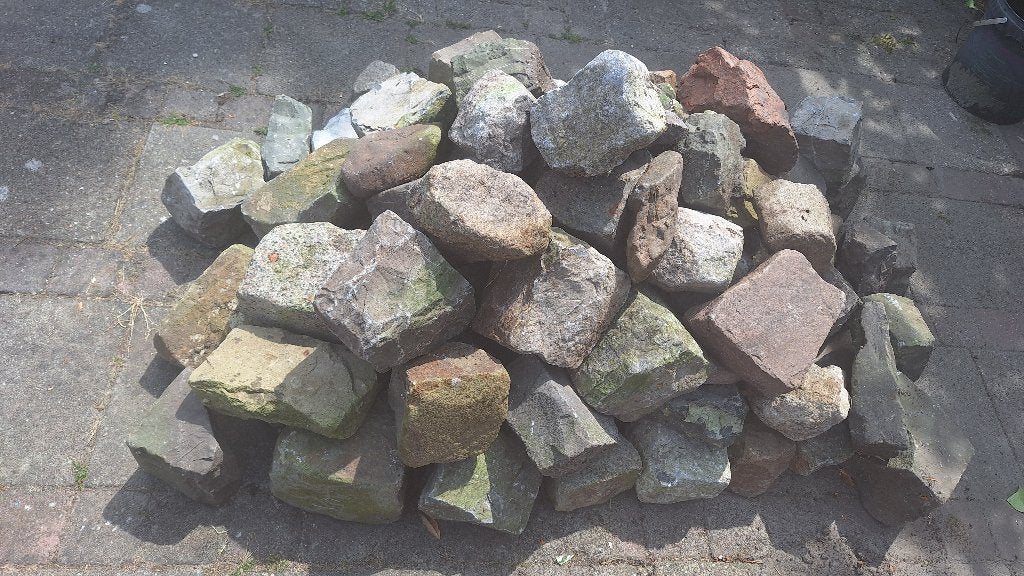 Sierkeien, Tuin en Terras, Ophalen, Gebruikt, Hardsteen, Overige typen