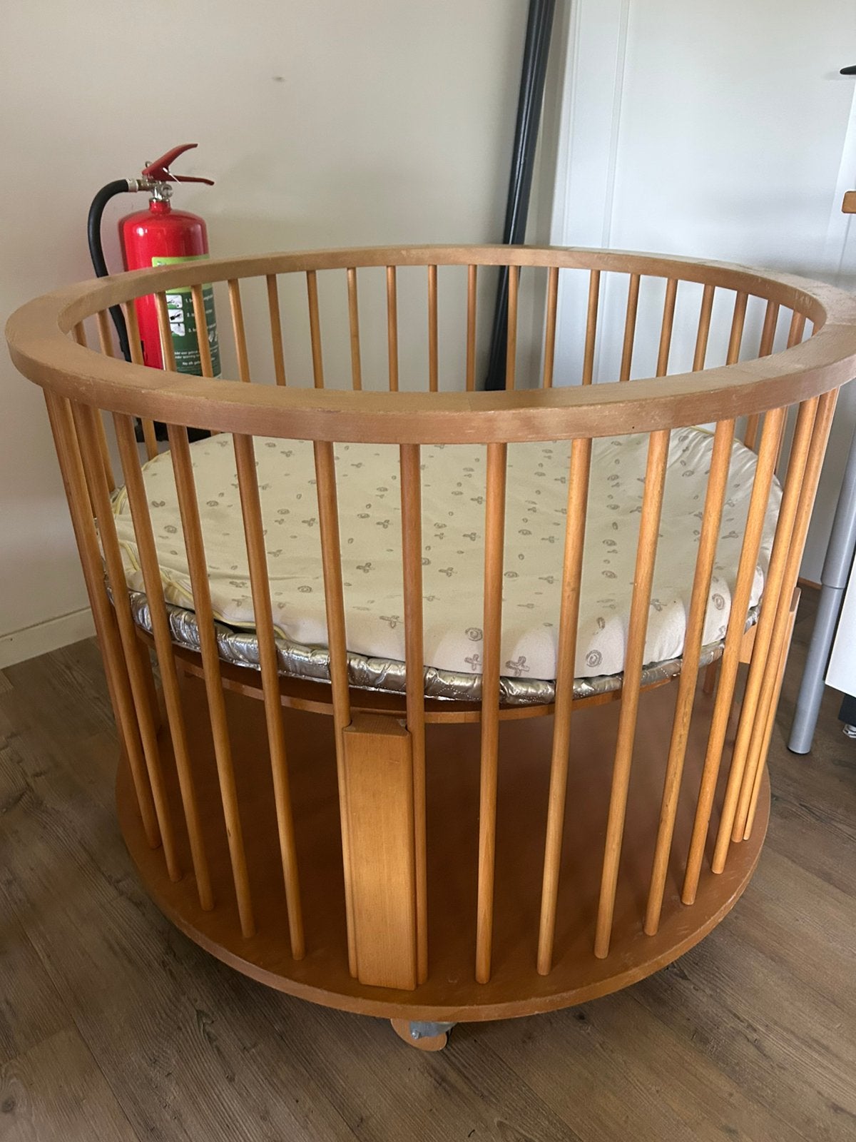 Ronde Kinderbox, Kinderen en Baby's, Ophalen, Gebruikt, Rond, In hoogte verstelbaar