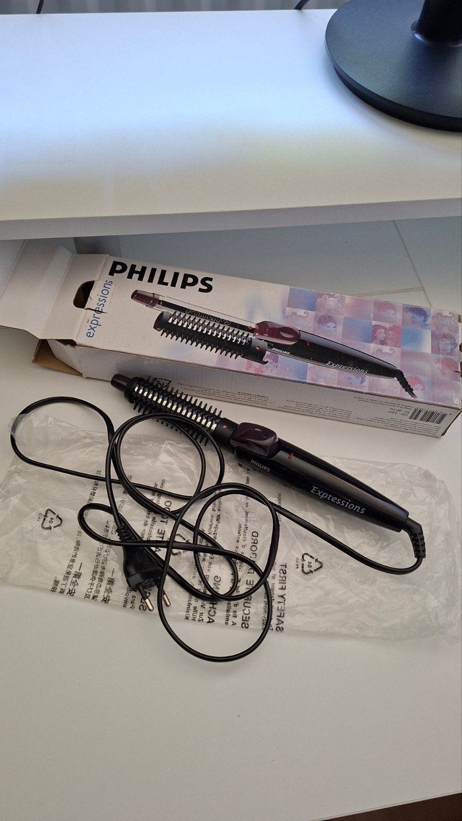 Z.g.a.n. Philips krultang 1 keer geprobeerd, Ophalen, Zo goed als nieuw, Haarverzorging