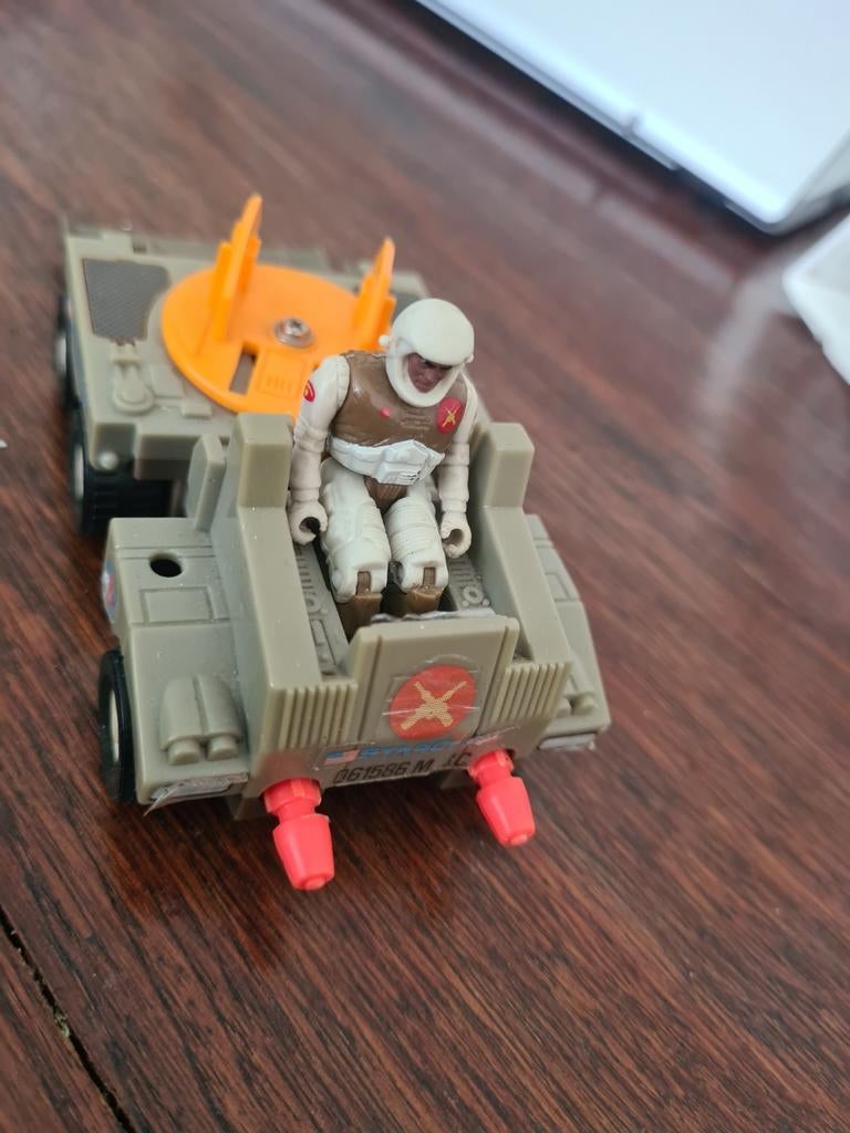 Starcom Missie Fox met figuur - Vintage speelgoed, Ophalen of Verzenden, Gebruikt