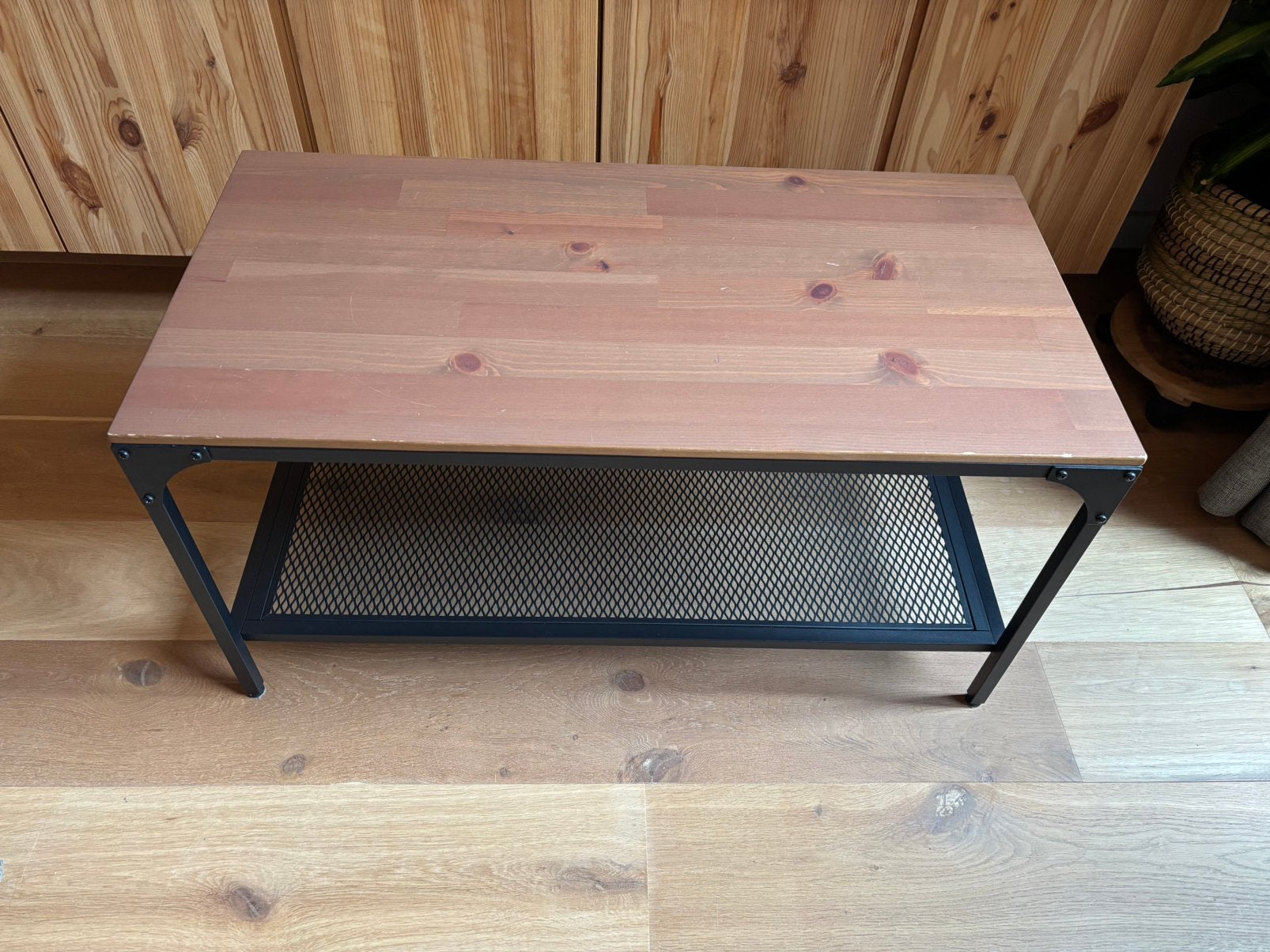Ikea Fjällbo salontafel, Ophalen, Gebruikt, Rechthoekig, 50 tot 100 cm