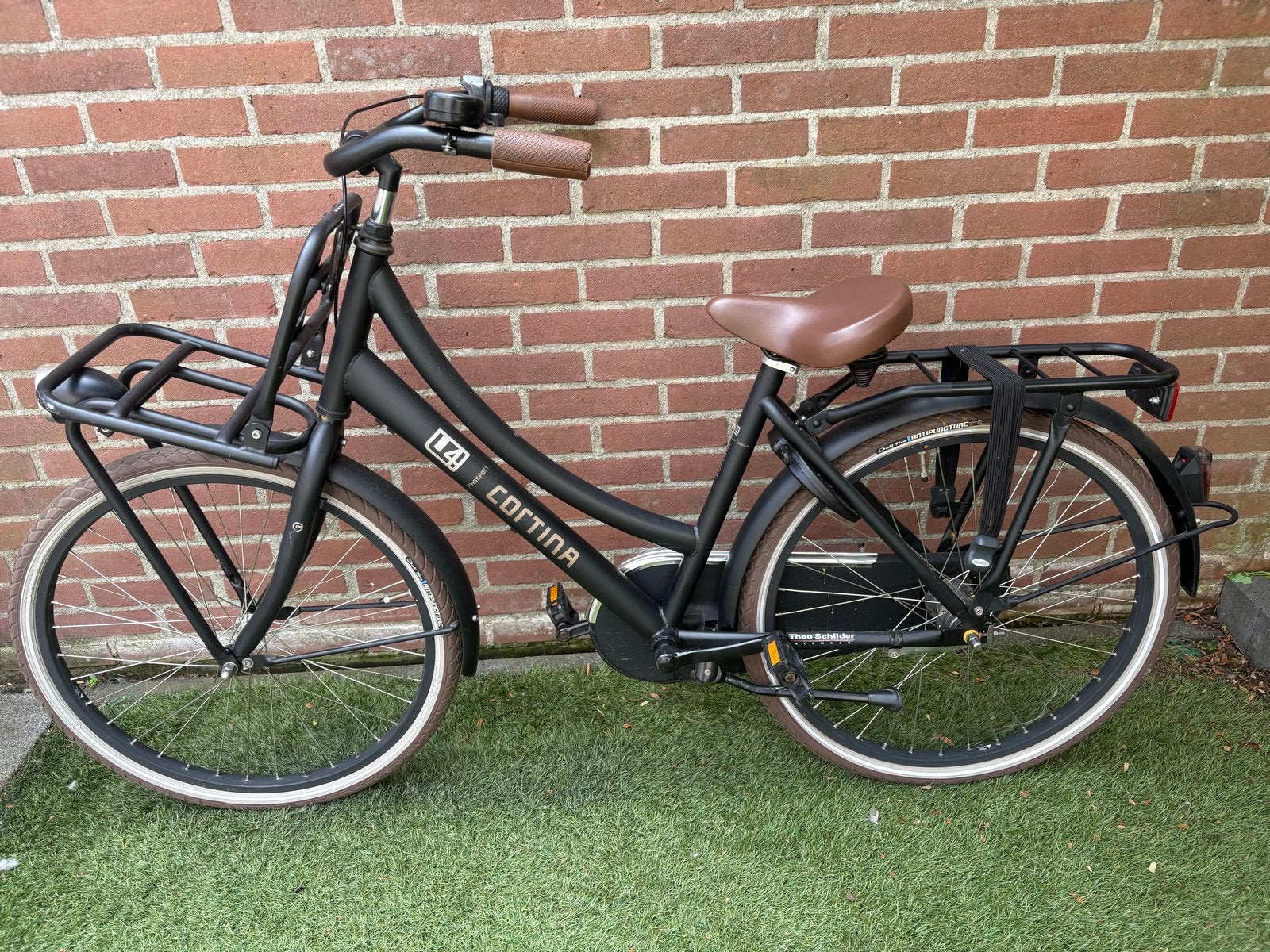 Cortina U4 Transportfiets 24 inch, Terugtraprem, Gebruikt, Minder dan 47 cm, Ophalen