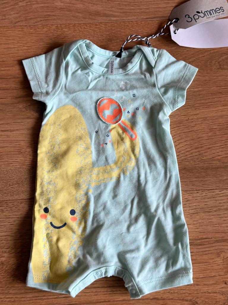 Zomer babypakje 50/56 Nieuw 3Pommes, Kinderen en Baby's, Ophalen of Verzenden, Nieuw, Jongetje of Meisje, Pakje
