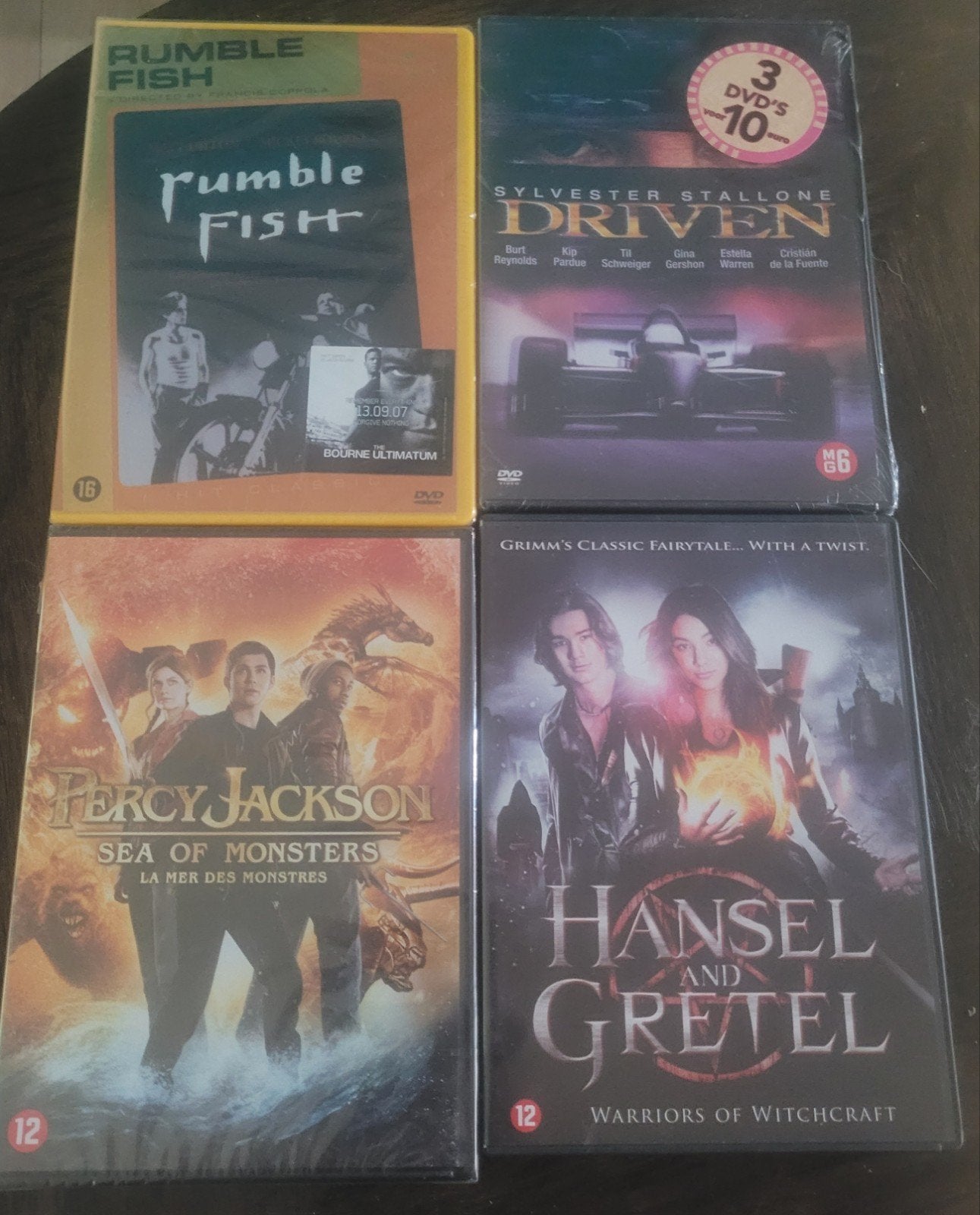 4 dvd's, waarvan 3 nieuw in verpakking - 2,50 p.st., Ophalen