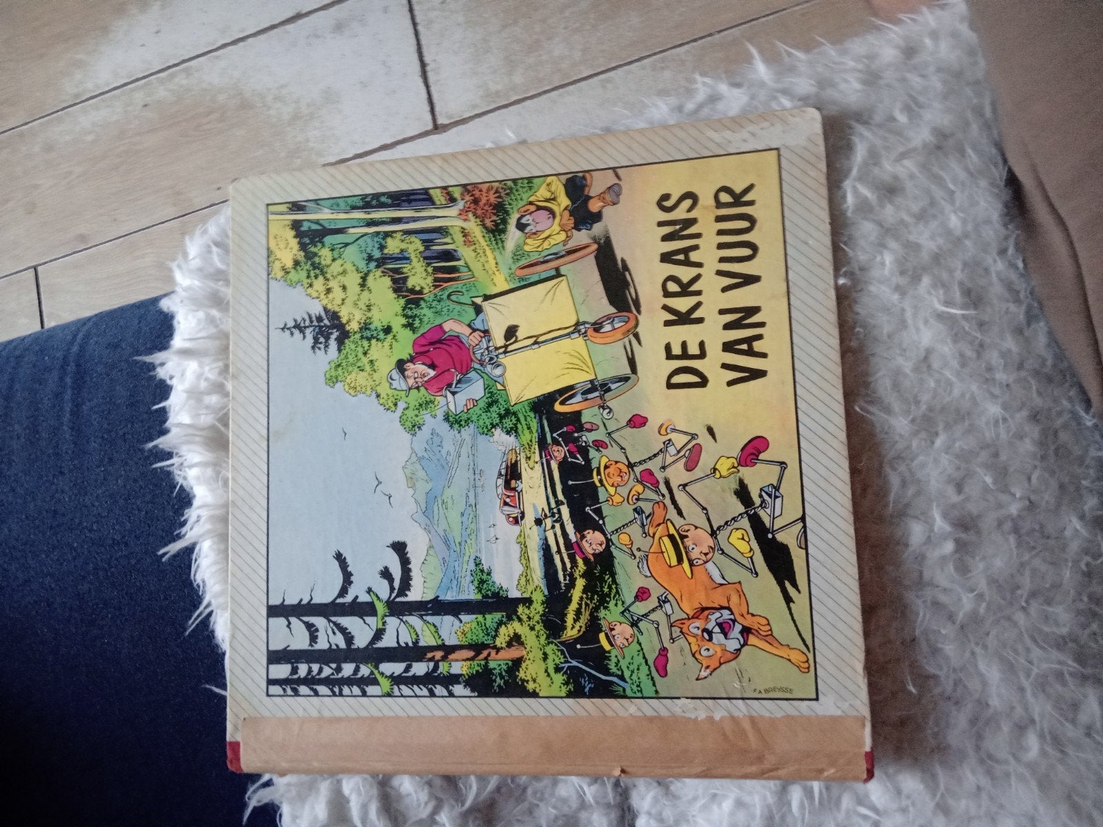 De Krans van Vuur - F.A. Breysse (1964), Boeken, Stripboeken, Gelezen, Eén stripboek, Ophalen of Verzenden, F.A. Breysse