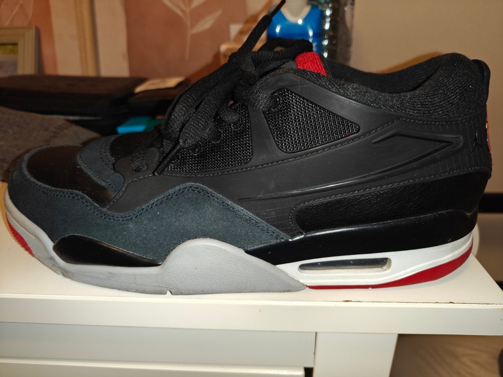 Nike Jordan Flight Court maat 45 (US11), Nike Jordan, Zwart, Ophalen of Verzenden, Sneakers of Gympen