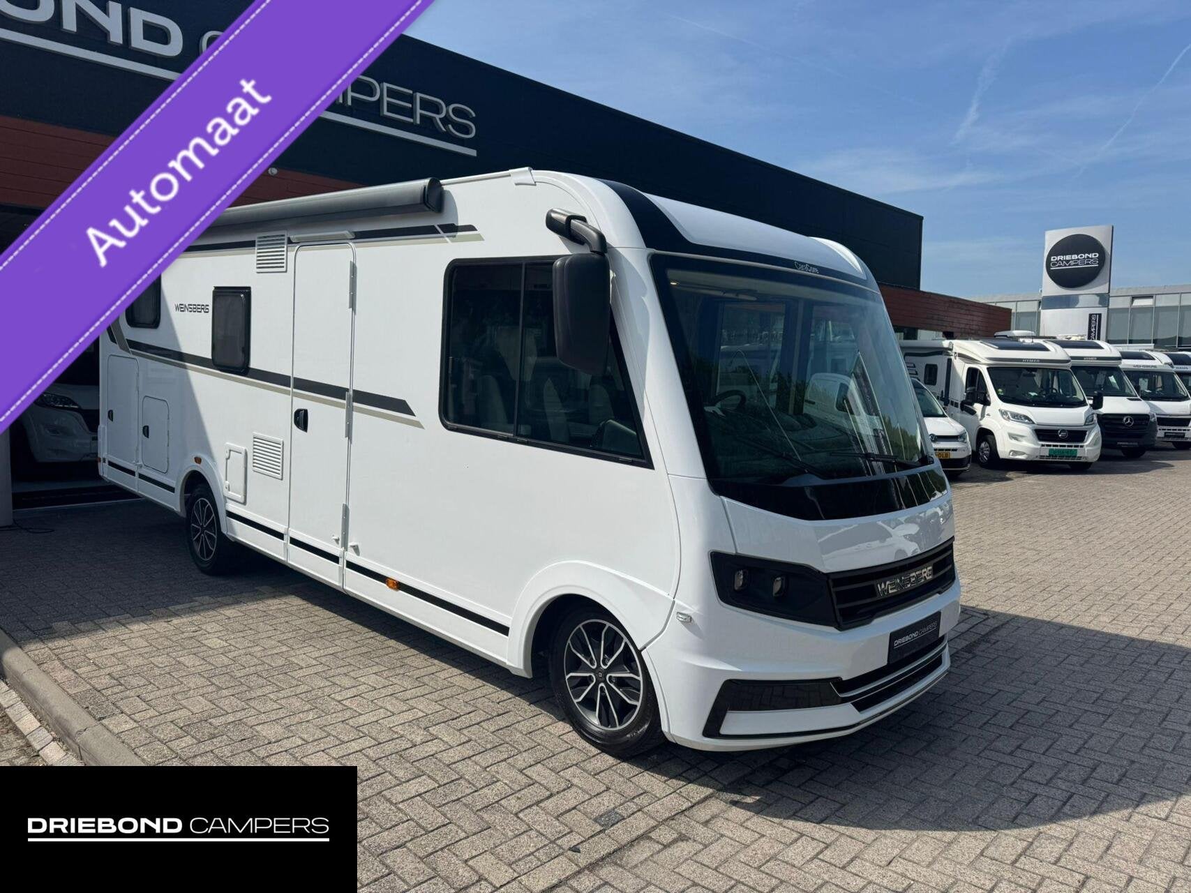 Weinsberg 700MEG CaraCore 9T-Automaat Enkele Bedden Hefbed L, Weinsberg, Airbags, 7 tot 8 meter, Bedrijf