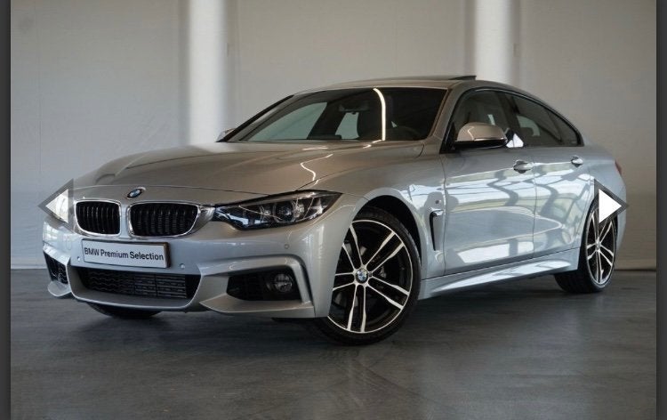 BMW 4-Serie Gran Coupé 418i M-Sport 136pk Aut 2019 Grijs, Auto's, BMW, Automaat, Particulier, 3 cilinders, Zilver of Grijs