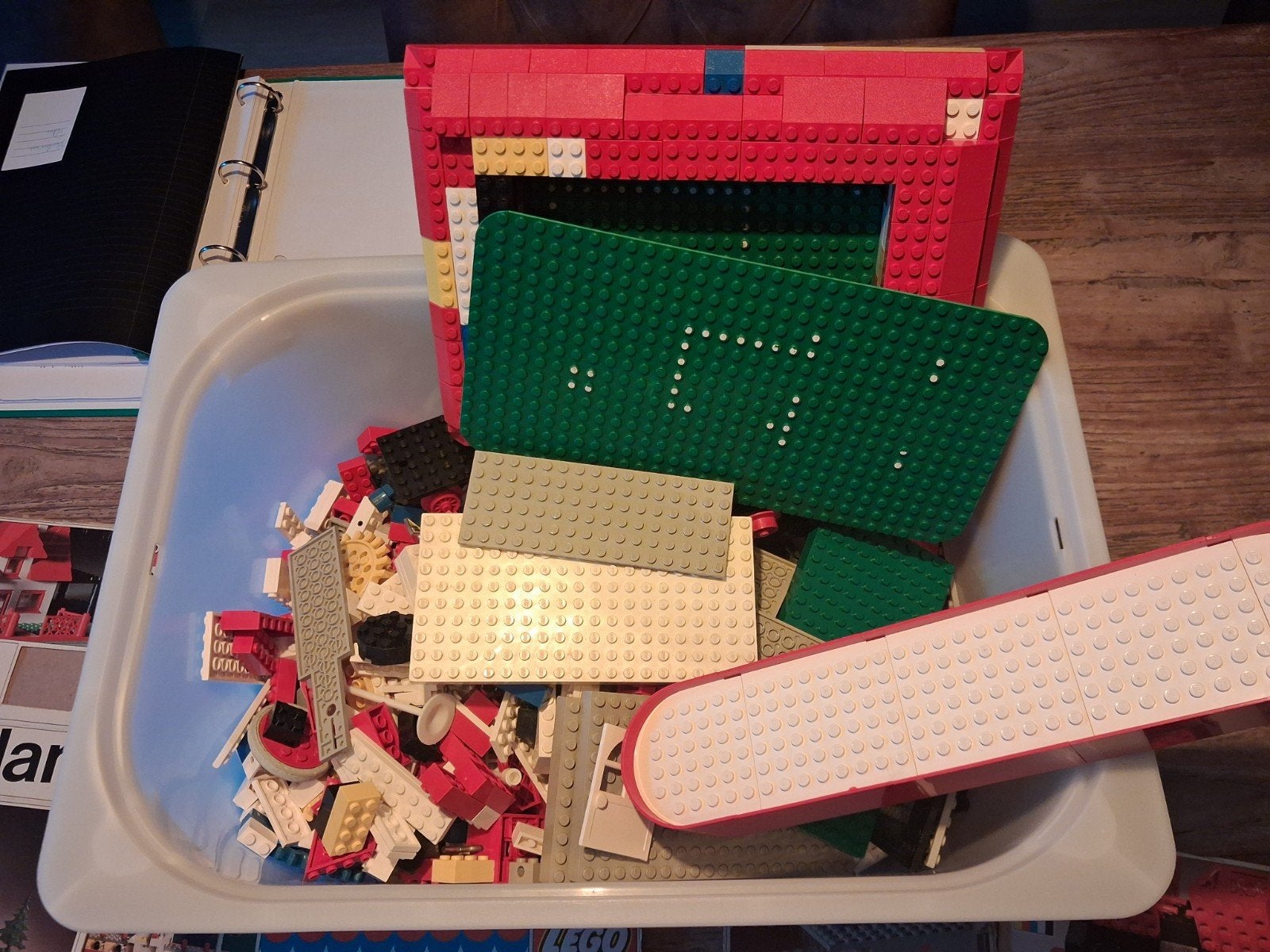 Grote partij vintage Lego treinen en Legoland sets, Ophalen of Verzenden