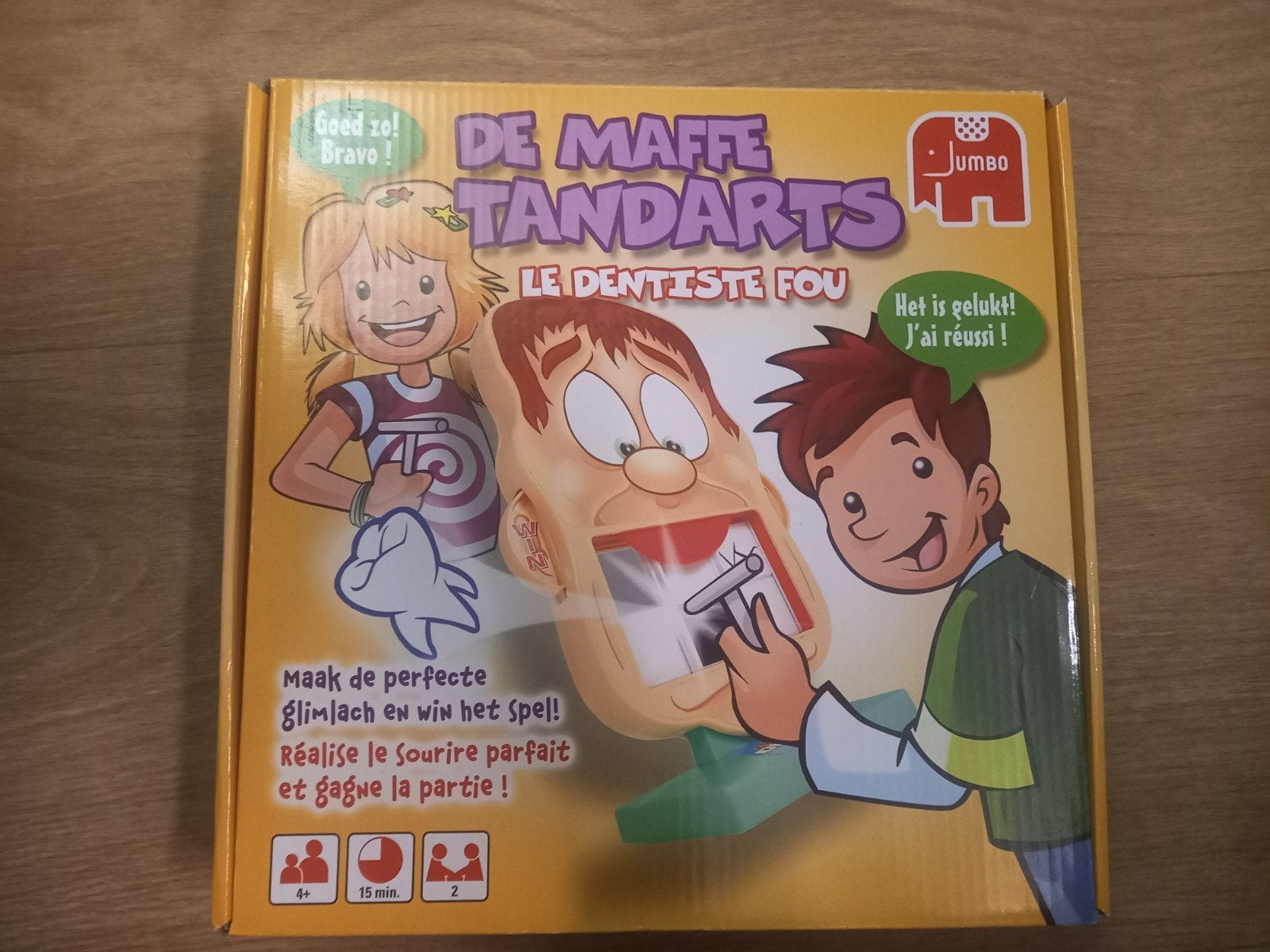De Maffe Tandarts Spel - Jumbo, Ophalen of Verzenden, Zo goed als nieuw, Jongen of Meisje