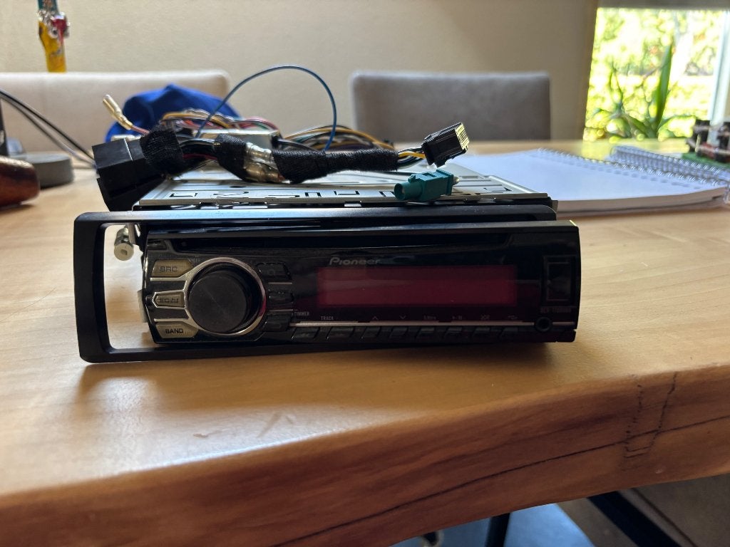 Pioneer radio/cd speler, Auto diversen, Autoradio's, Ophalen, Gebruikt