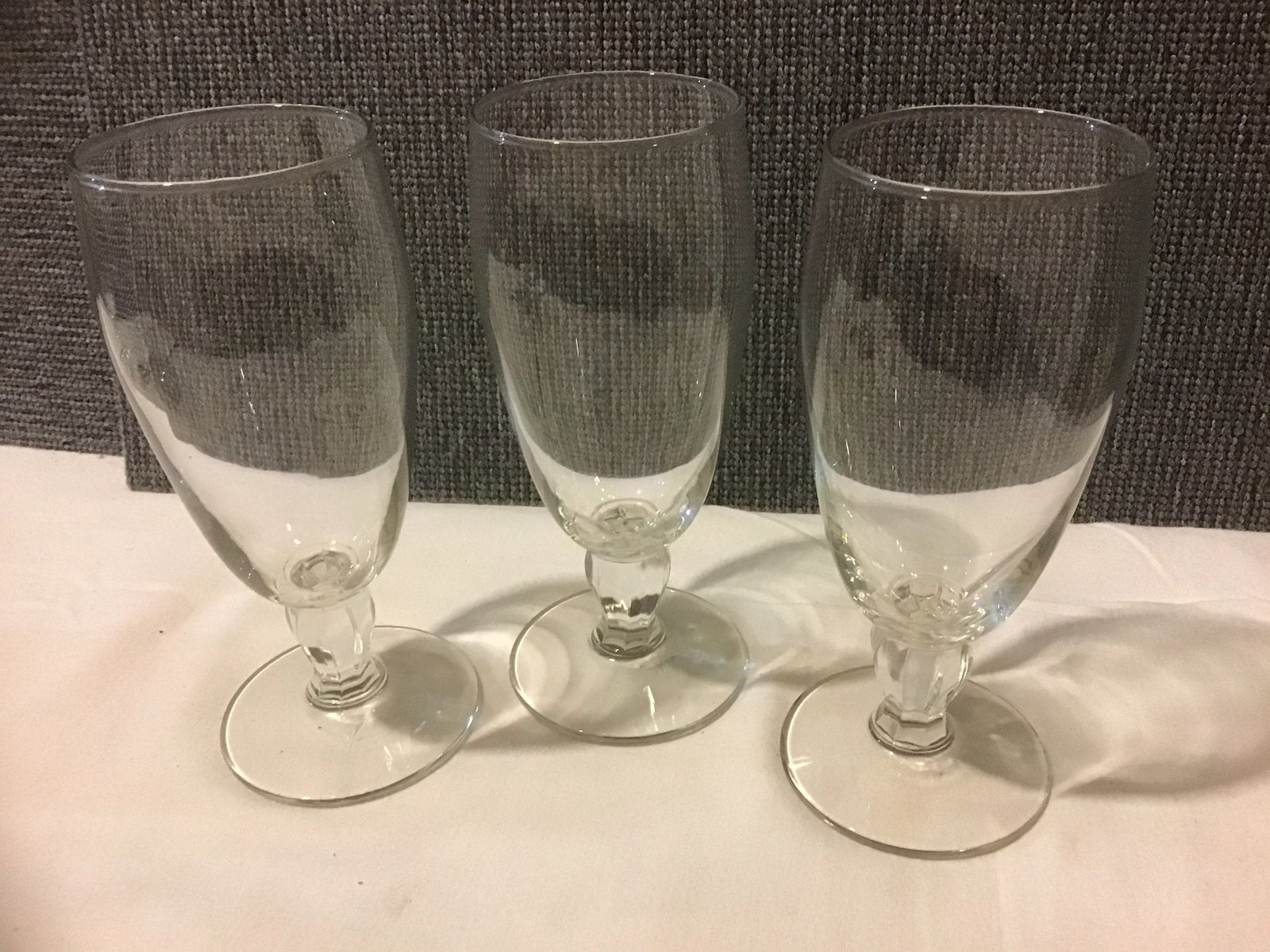 3 wijnglazen, Ophalen of Verzenden, Zo goed als nieuw, Overige typen