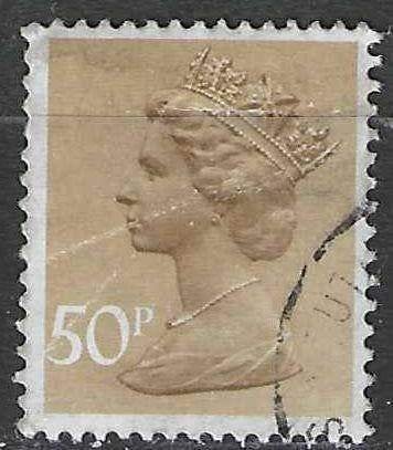 Groot-Brittannie 1977 - Yvert 821a - Queen Elisabeth II (ST), Postzegels en Munten, Verzenden, Gestempeld