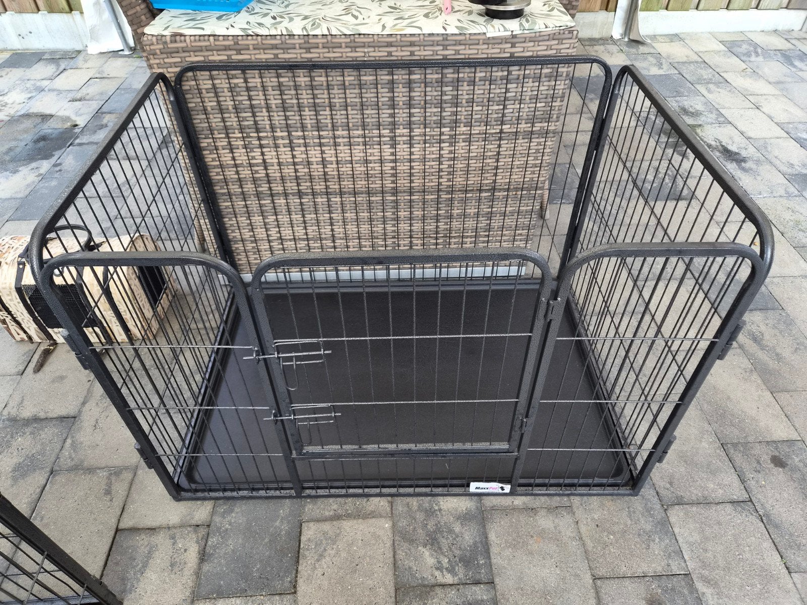 honden/puppyren/bench, Dieren en Toebehoren, Ophalen, Gebruikt