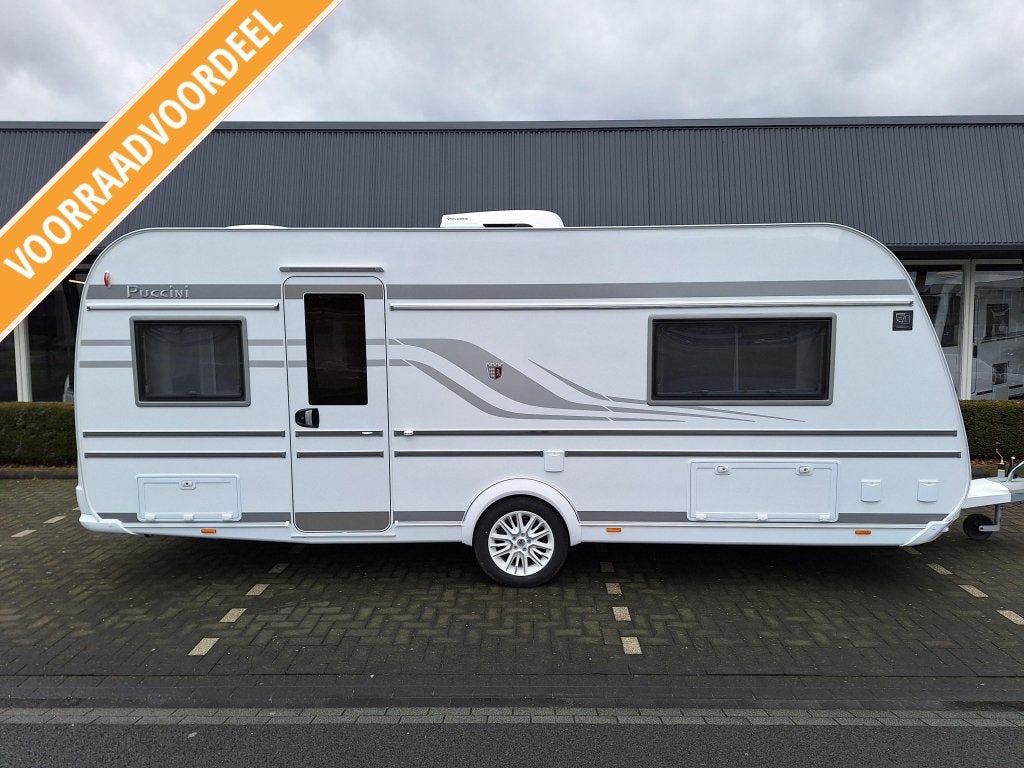 Tabbert Puccini 550 E VINKEN VOORRAAD VOORDEEL, Rondzit, Tabbert, Bedrijf, 5 tot 6 meter