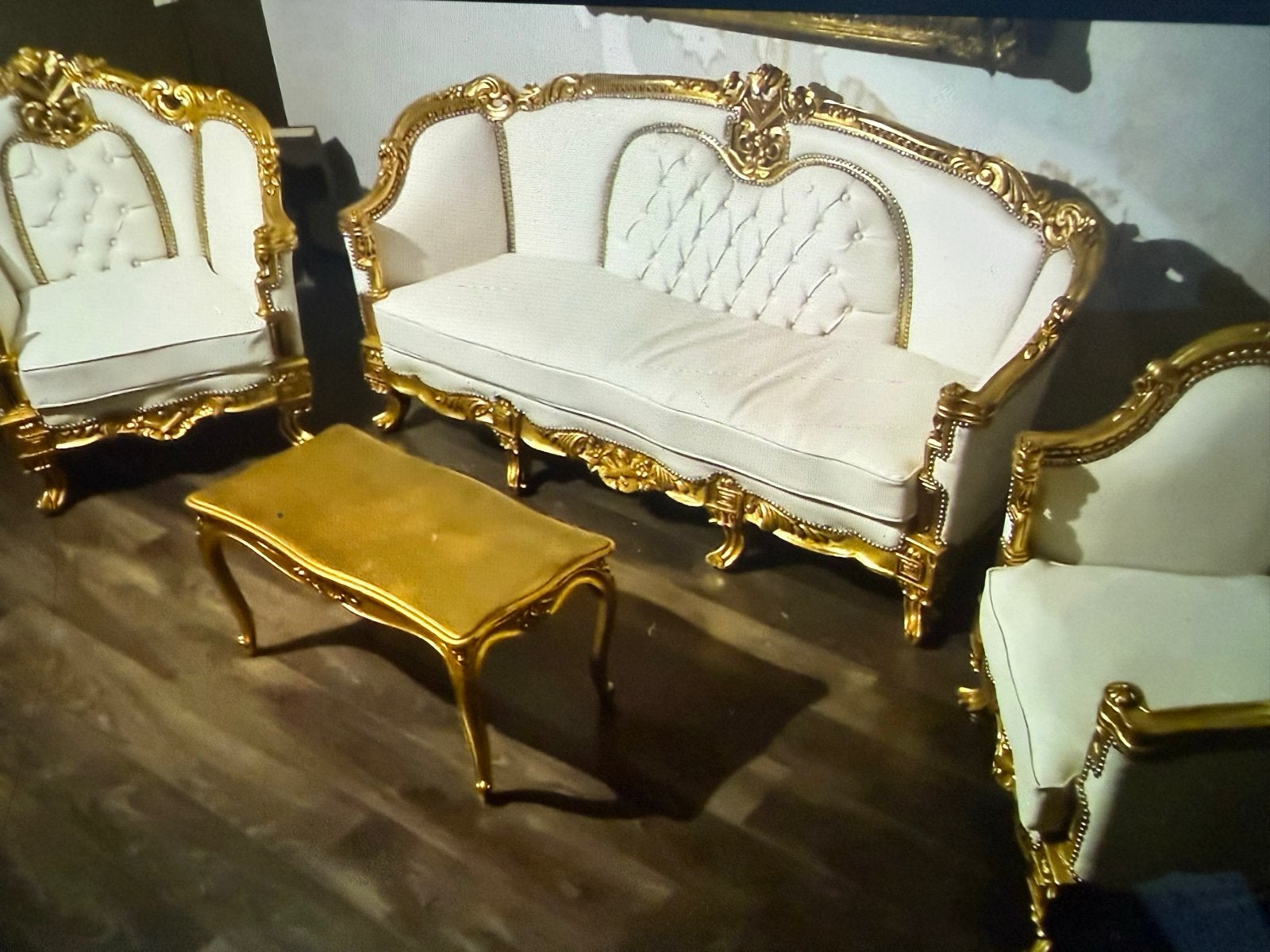 Barok set, Ophalen