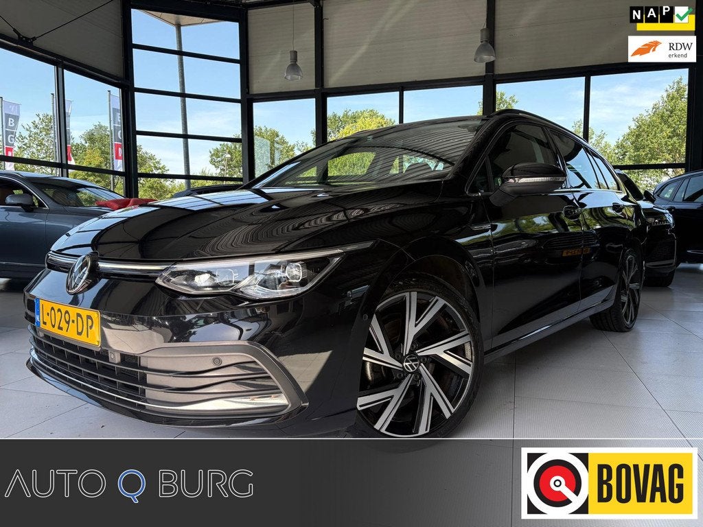 Volkswagen Golf Variant 1.5 TSI Style | Elek Trekaak | Memor, Auto's, Volkswagen, Voorwielaandrijving, 4 cilinders, 1261 kg, Zwart