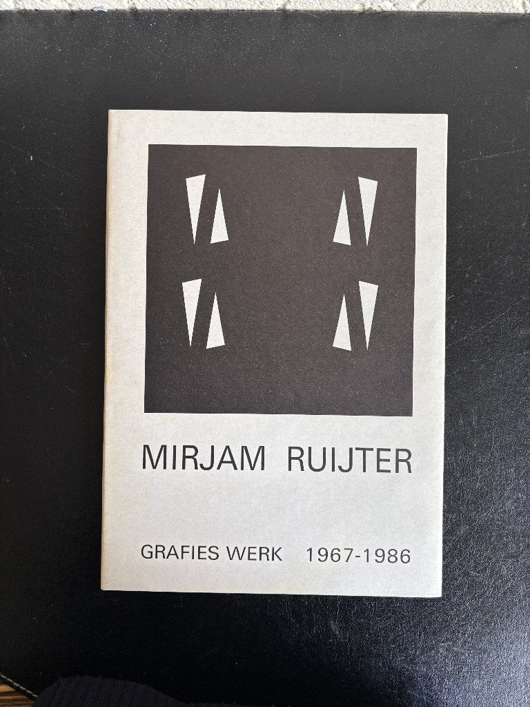 Mirjam Ruijter, grafies werk - 1987 - Gesigneerde houtsnede, Gelezen, Ophalen of Verzenden, Mirjam Ruijter, Schilder- en Tekenkunst