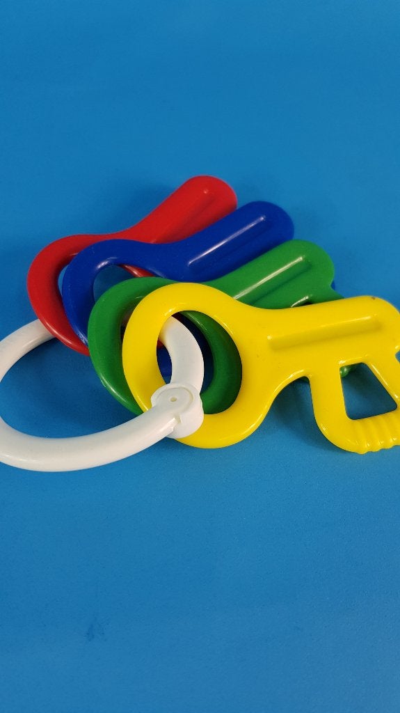 Vintage Ambi Toys babyspeelgoed: sleutelbos. 6B7, Kinderen en Baby's, Speelgoed | Babyspeelgoed, Tweedehands verkoop, Tweedehands verkoop