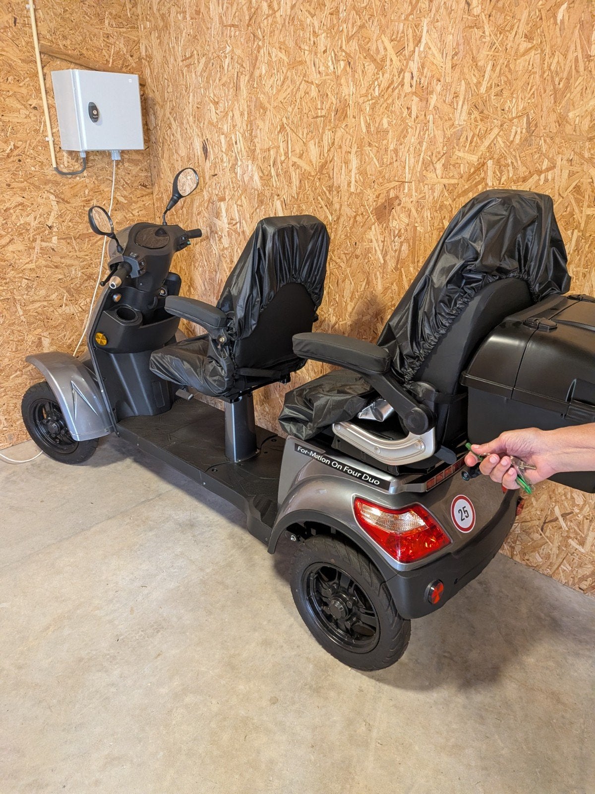 Duo scootmobiel, Hobby en Vrije tijd, Ophalen, Overige schalen, Onderdeel
