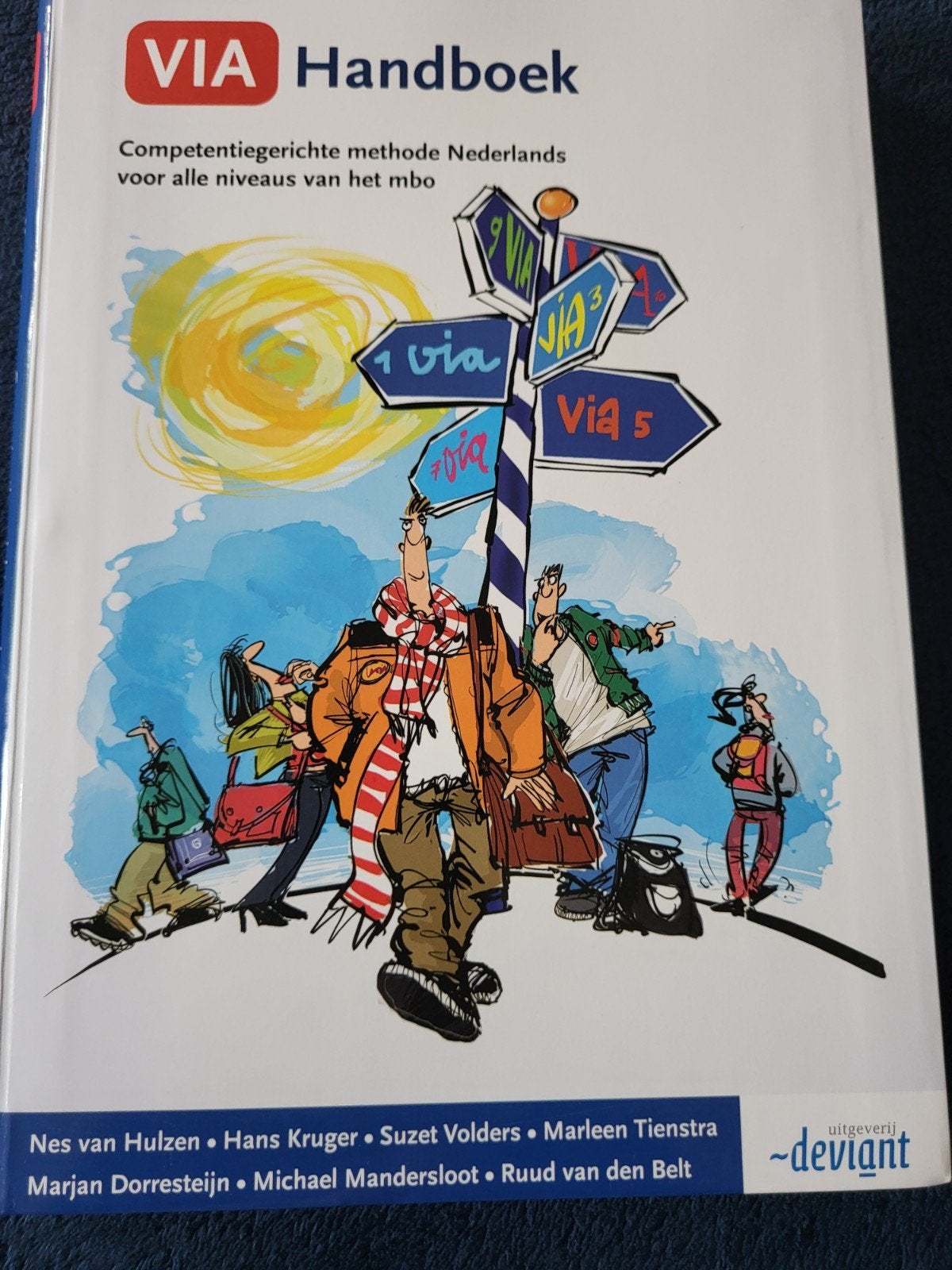 Via handboek plus werkboek 3F handel mbo, Ophalen, Zo goed als nieuw, MBO, Nes van Hulzen, Hans Kruger, Suzet Volders, Marleen Tienstra