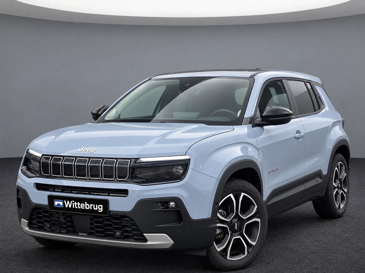 Jeep Avenger 1.2 e-Hybrid Altitude (bj 2025, automaat), Auto's, Automaat, Stof, Gebruikt, 1199 cc