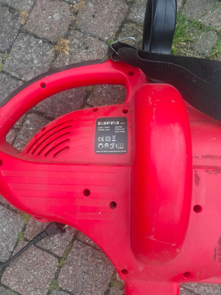 Bladblazer/bladzuiger, Gebruikt, Met opvangzak, Ophalen of Verzenden, Gamma