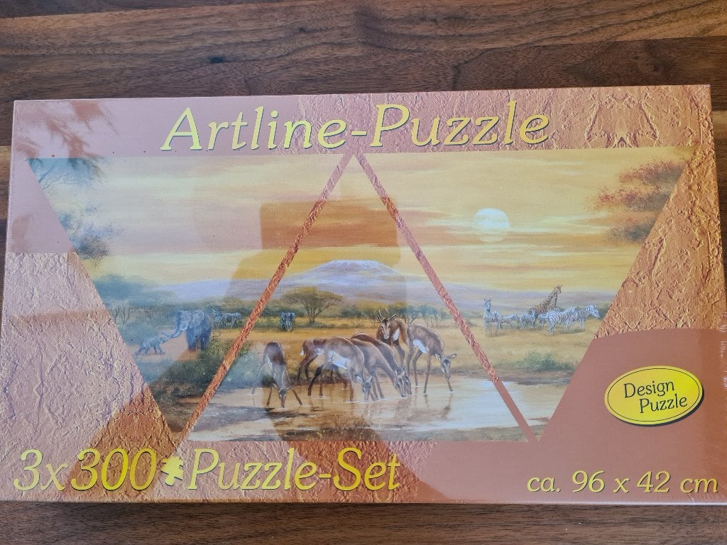 Afrika safari.                  Puzzel.            Nieuw,, Ophalen of Verzenden, 500 t/m 1500 stukjes, Nieuw, Legpuzzel