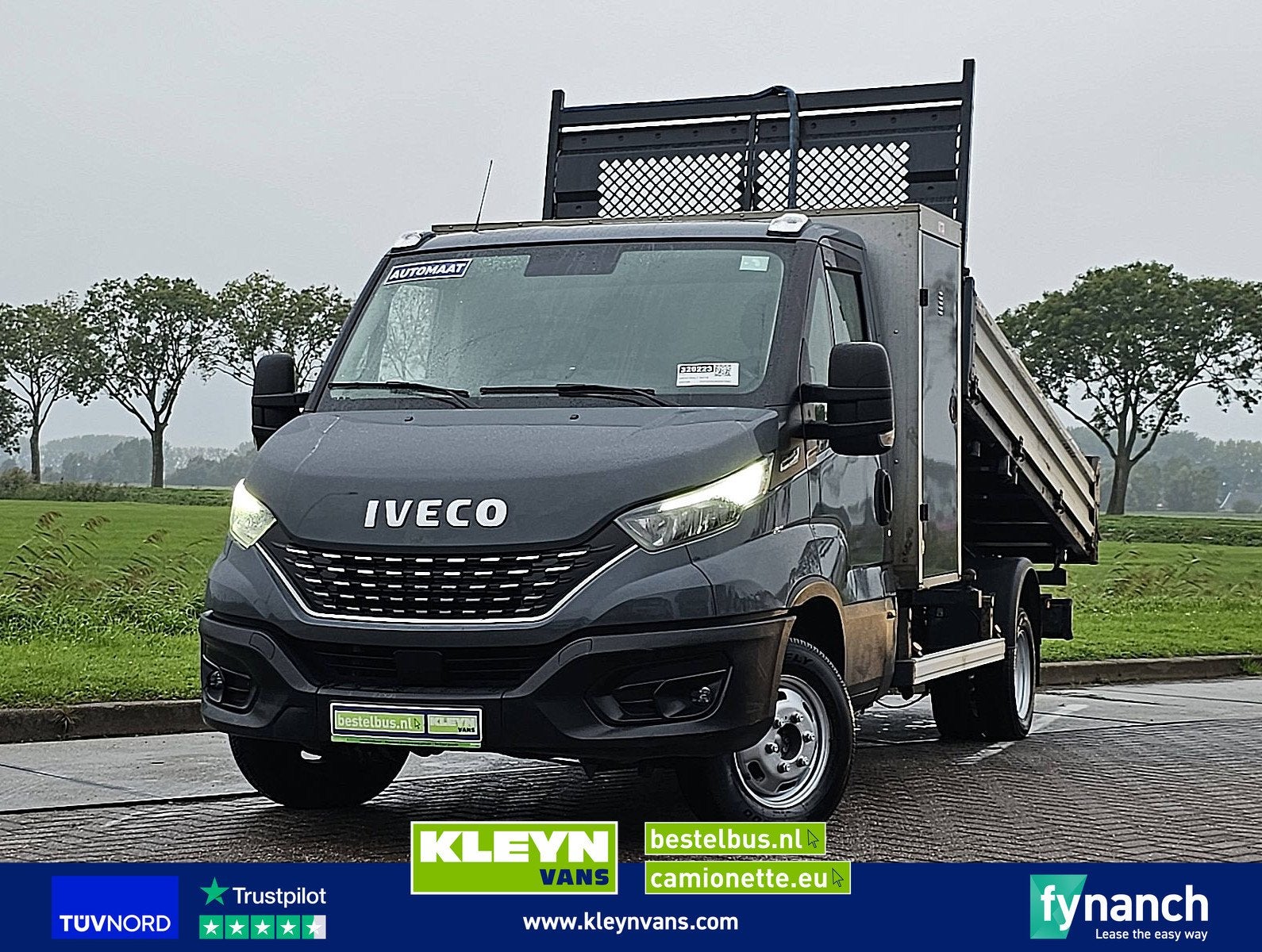 IVECO DAILY 35C18 kipper ac aut euro6, Automaat, Gebruikt, Euro 6, Iveco
