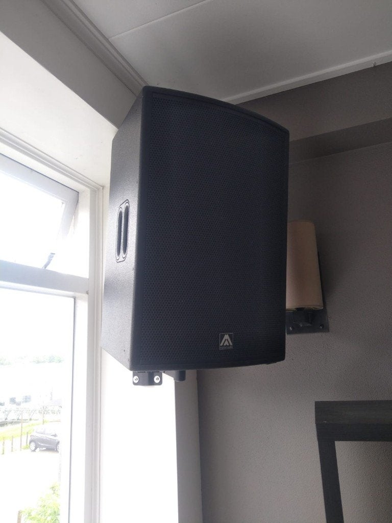 Set speakers, audiocenter, versterker en mixer, Ophalen, Gebruikt, Radio