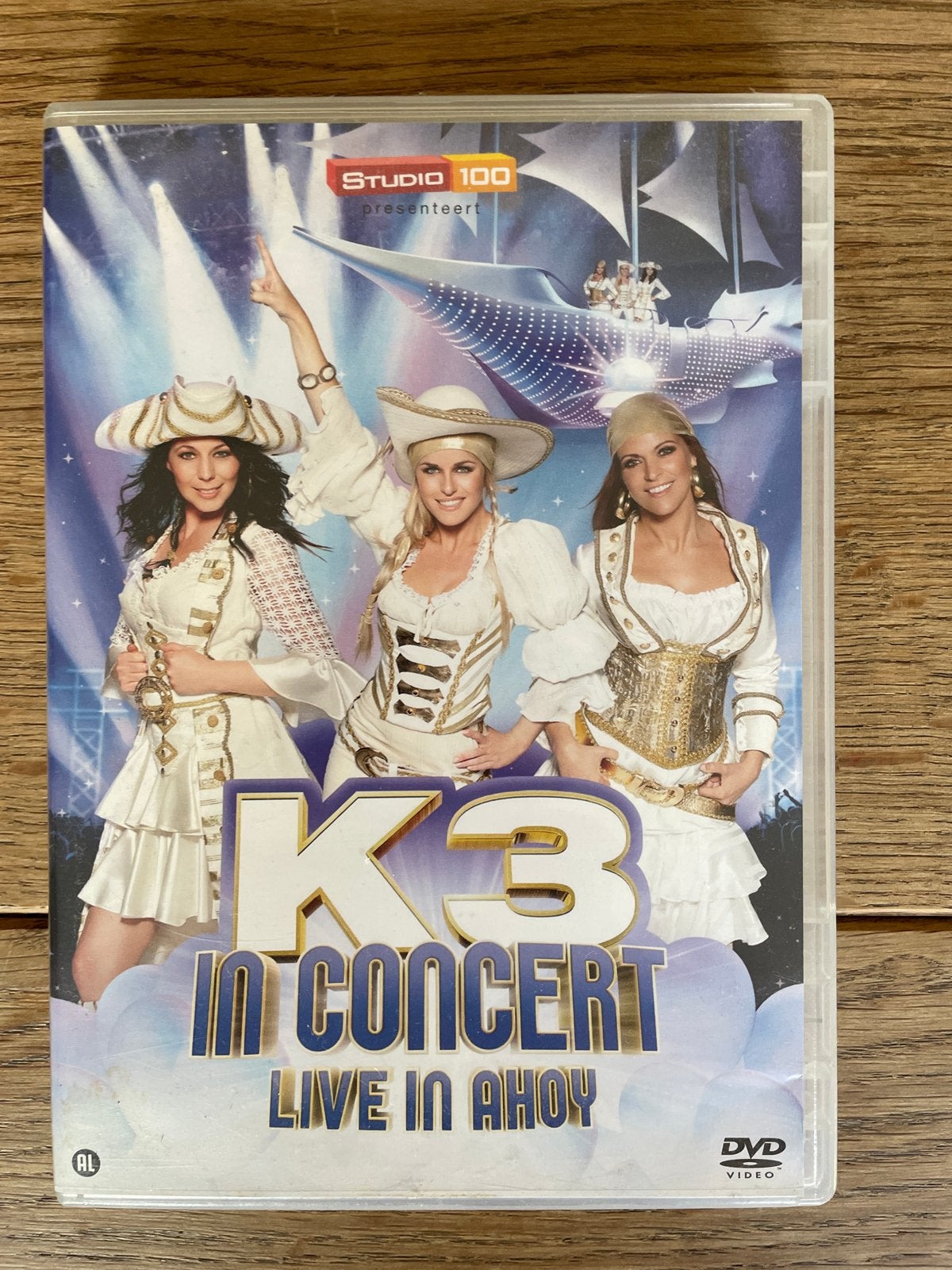 K3 In Concert Live In Ahoy DVD - Studio 100, Show, Gebruikt, Alle leeftijden, Familie