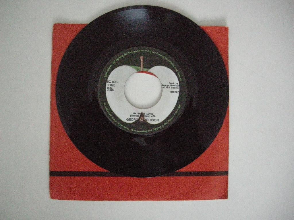George Harrison Bangla Desh - 7'' vinyl zgan, Ophalen, 7 inch, Single, Zo goed als nieuw