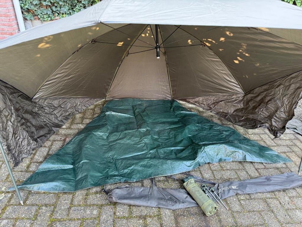 Lion Sports Treasure brolly, Watersport en Boten, Hengelsport | Karpervissen, Ophalen of Verzenden, Gebruikt, Overige typen