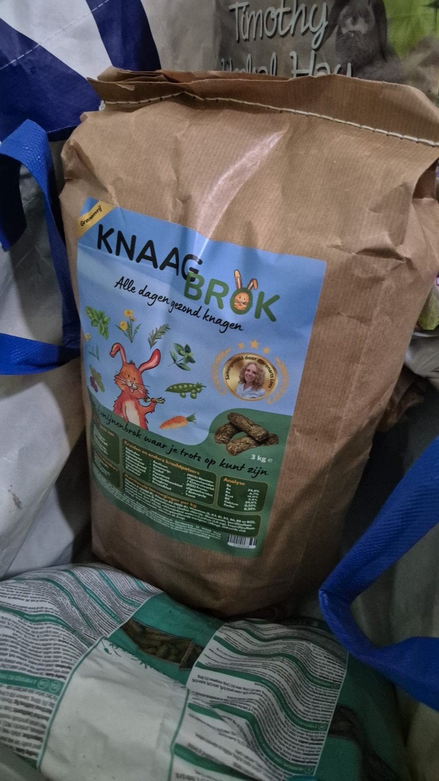 knaagbrok voor konijn, Ophalen, Nieuw