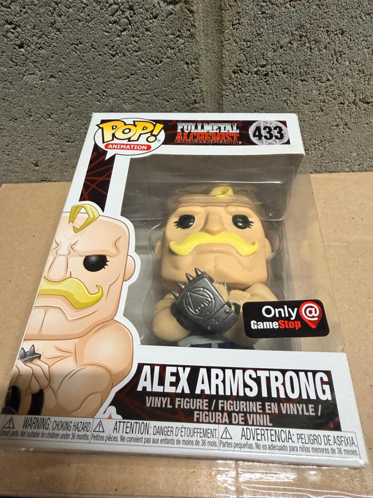 Alex Armstrong Full Metal Alchemist Game Stop edition 433, Ophalen, Nieuw