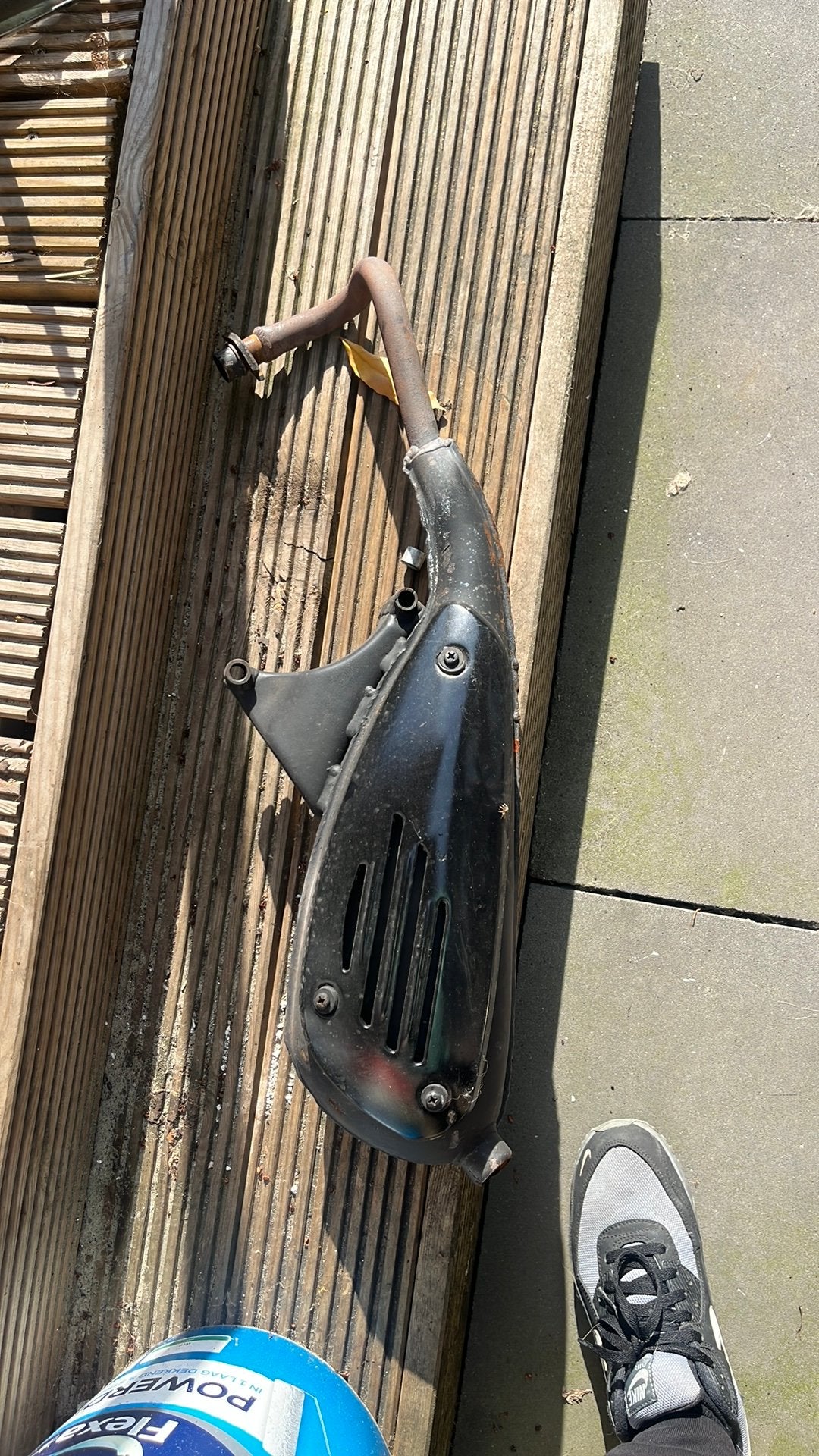 Uitlaat vespa 2v sprint enzo lx s, Ophalen of Verzenden