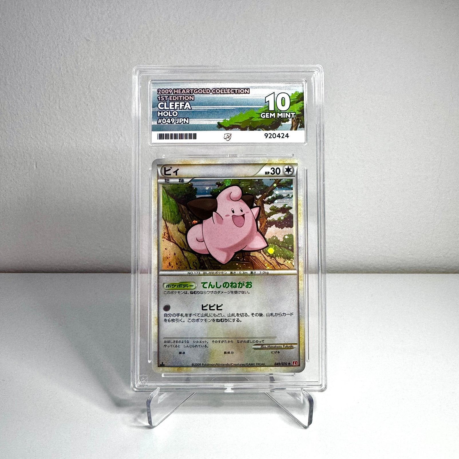 Pokémon Cleffa 049/070 ACE 10 L1, Ophalen of Verzenden, Zo goed als nieuw