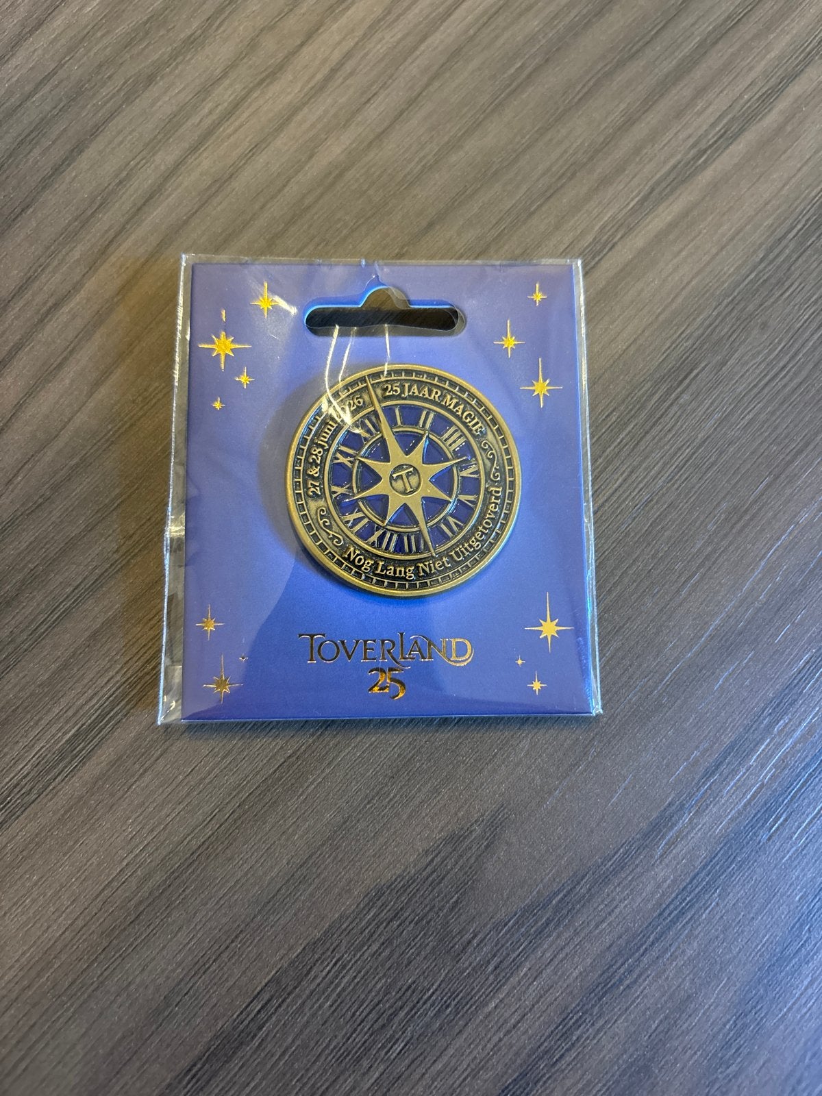 Toverland 25 Jaar Magie Munt / Pin, Ophalen of Verzenden, Nieuw