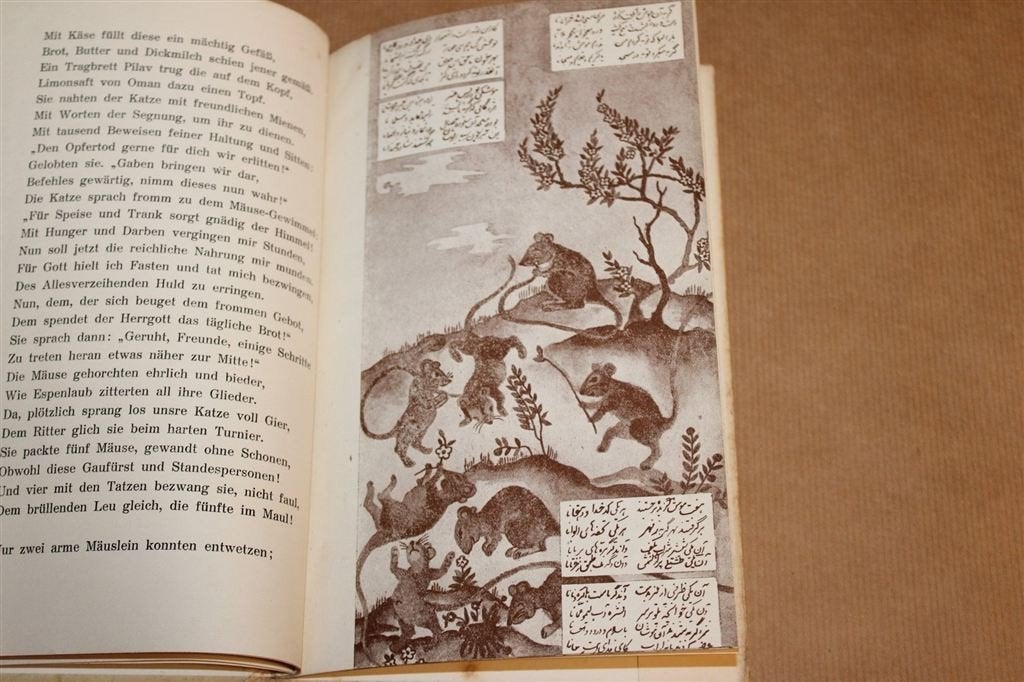 Katze und Maus — Obeid Zakani, Perzische Vertelling 1947, Ophalen of Verzenden, Gelezen