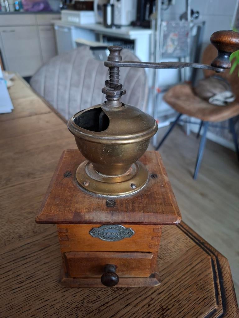 Antieke koffiemolen Leinbrock's Ideal, Ophalen of Verzenden