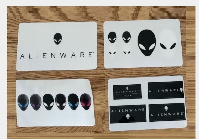 Uniek! ( Alienware Sticker Pack ) Original/New! Zeldzaam!, Ophalen of Verzenden, Nieuw, Merk