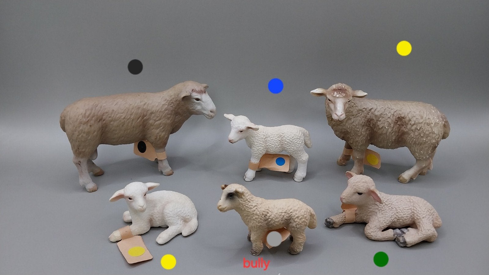 schleich schapen en geiten, Ophalen of Verzenden, Gebruikt, Boerderijdier, Beeldje of Figuurtje