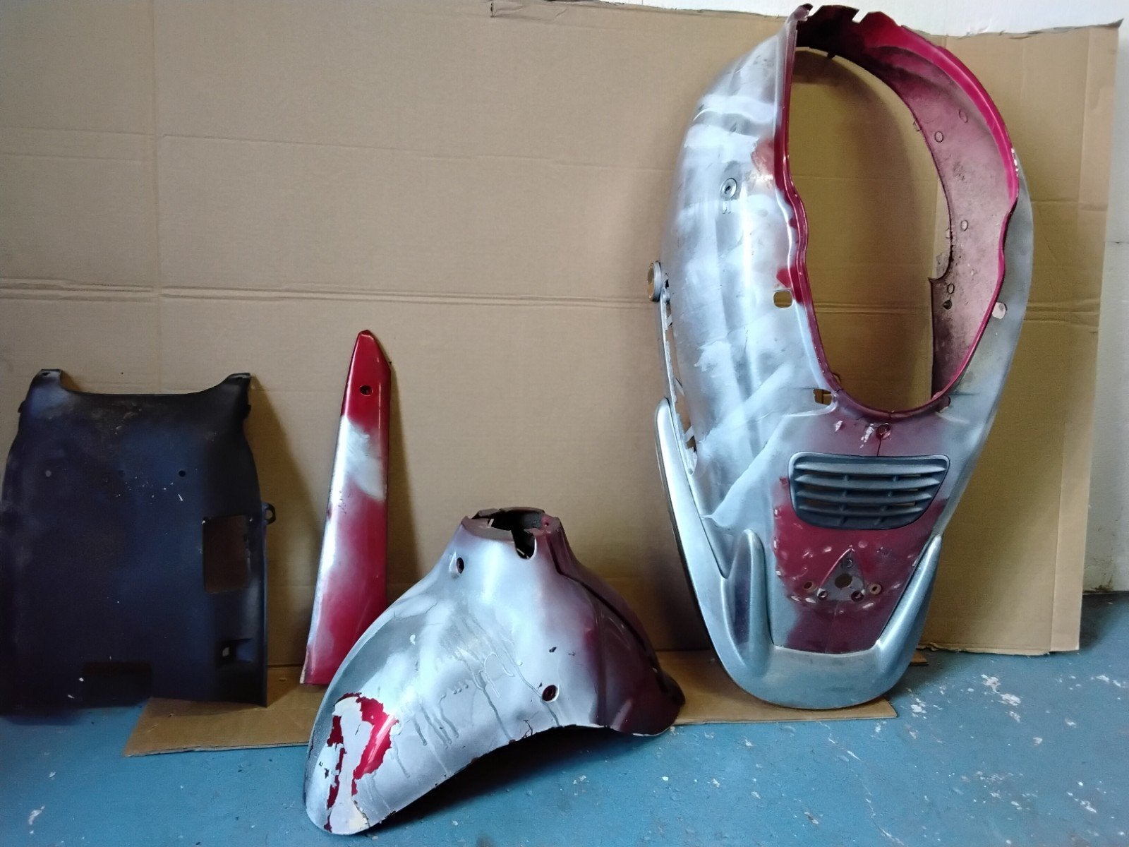 kappen retro scooter, Fietsen en Brommers, Ophalen, Gebruikt, Kap, Overige merken