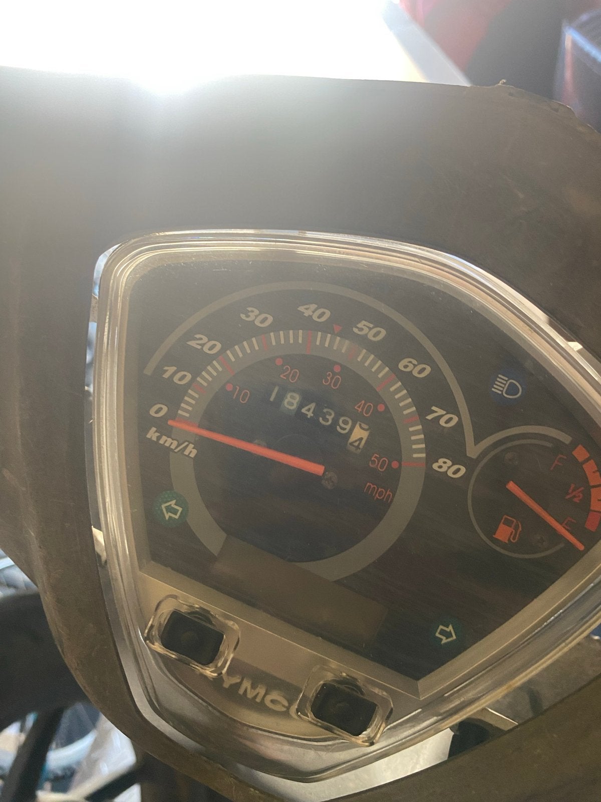 Kymco Super 8 kilometerteller - Gebruikt, Ophalen of Verzenden, Gebruikt, Overige typen, Kymco