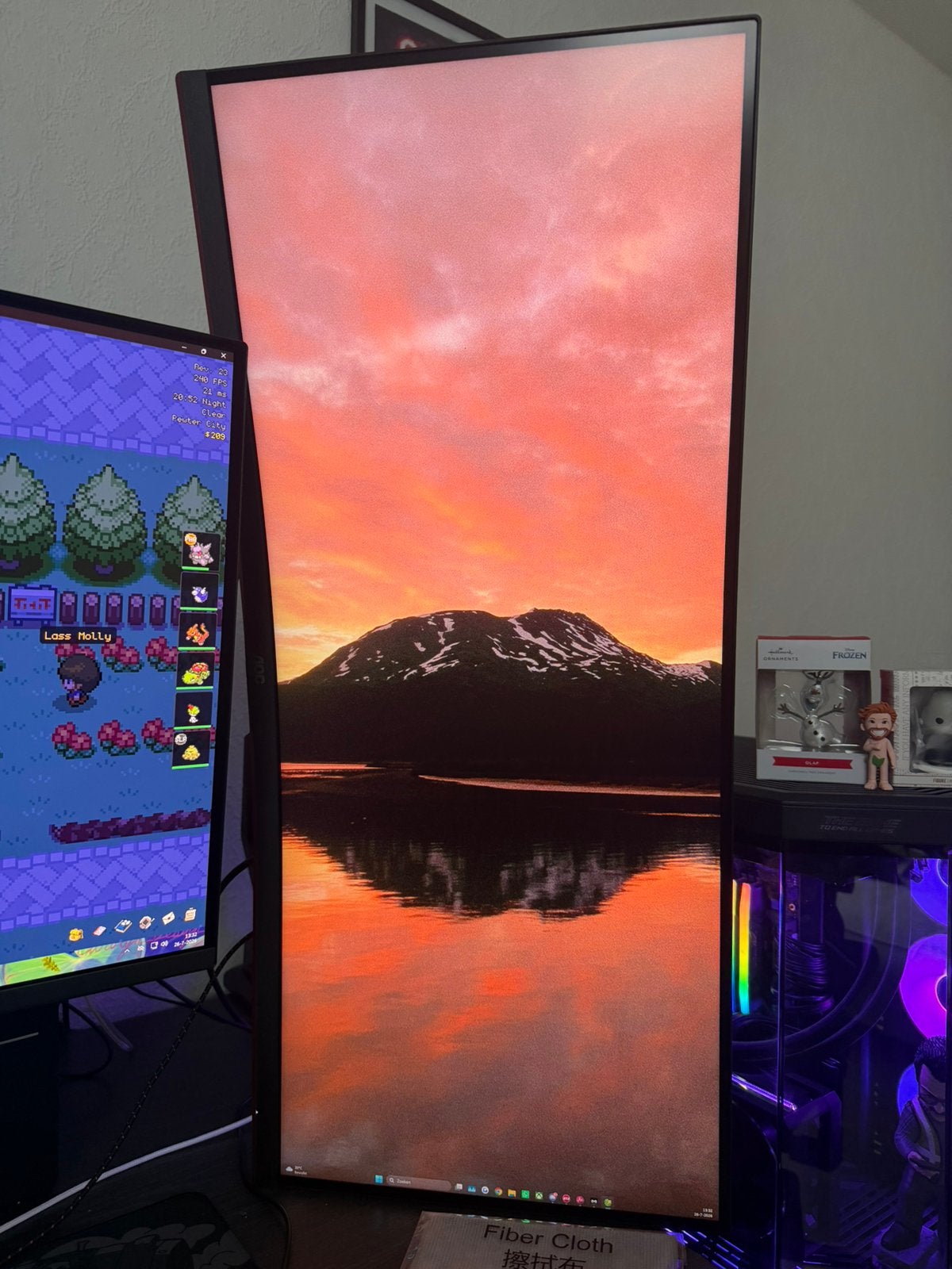Mooie aoc 32 inch monitor( CU34G2XP), Computers en Software, Monitoren, Ophalen, Zo goed als nieuw, Full HD